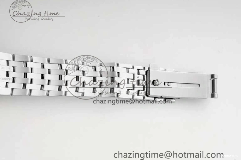 0301 De Ville SS DIWF 1:1 Best Edition Light Blue Dial SS Markers on SS Bracelet MIYOTA TopPick 7850